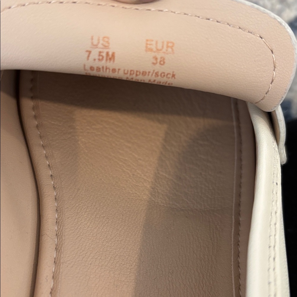 SAM EDELMAN Colin Loafer in Modern Ivory Size 7.5 - Picture 7 of 7